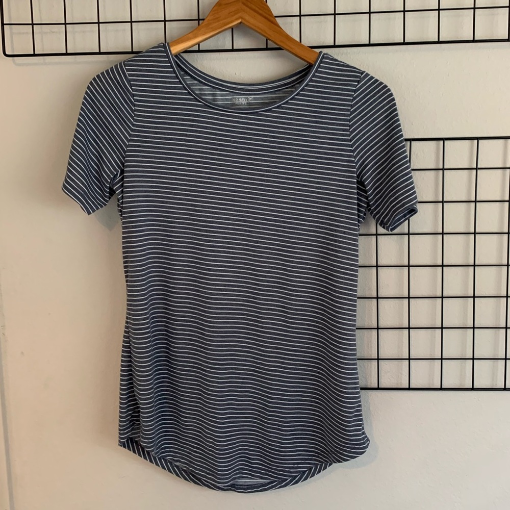 Old Navy Striped Athletic Tee